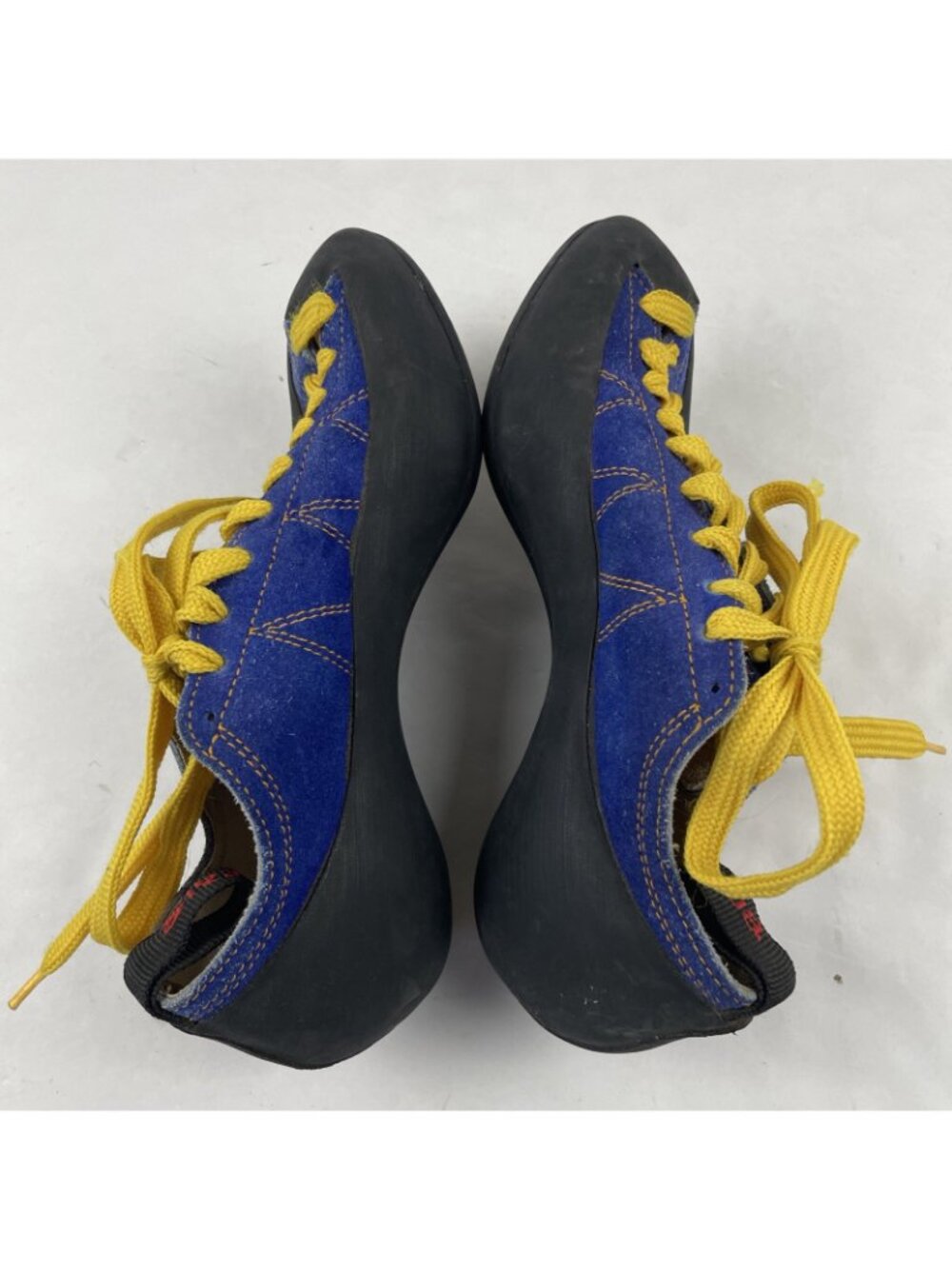 Boreal Zephyr Rock Climbing Shoes US 6.5/UK 5.5/EUR 37.75 Fusion S2 Blue Yellow - Picture 3 of 9